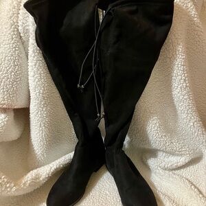 So (Kohl’s) Black Over-the-Knee Boots